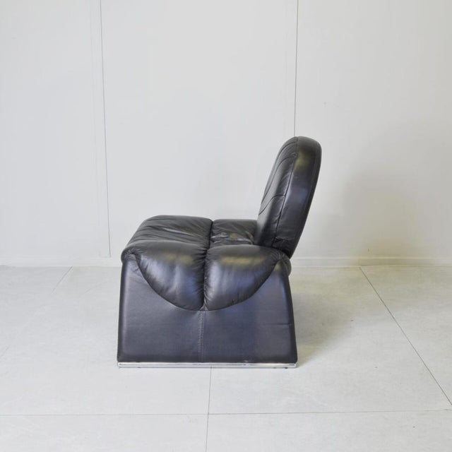 Calypso C35 Armchair by Vittorio Introini for Saporiti Italia, 1980s For Sale - Image 7 of 10