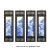 Wood Chinese Mountain River Porcelain Blue & White Painting Wall Panel Set For Sale - Image 7 of 8