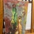 1950s Oil on Canvas American School Signed Still Life Impressionist Style For Sale - Image 4 of 6