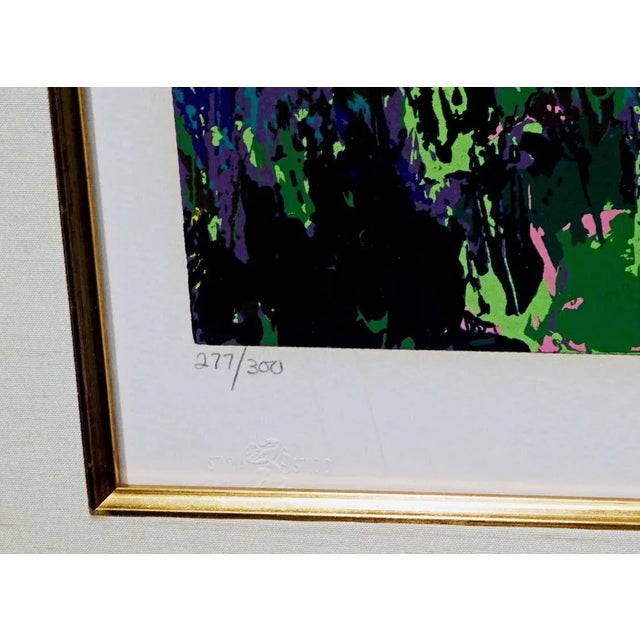 LeRoy Neiman Young Tiger Custom Framed Original Serigraph For Sale In Denver - Image 6 of 7