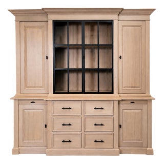 Oak Display Cabinet from RR Interiors For Sale