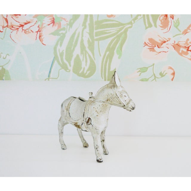 Silver Donkey Decorative Figurine Chairish