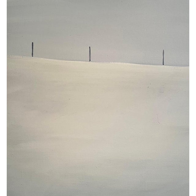 1970s Claude Sauthier, Near to Romont, Vaud, Oil on Canvas, 1970s For Sale - Image 5 of 15