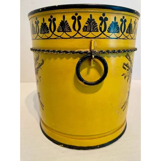 Vintage Italian Tole Can For Sale - Image 6 of 10
