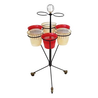 Vintage Plant Stand, 1950s For Sale