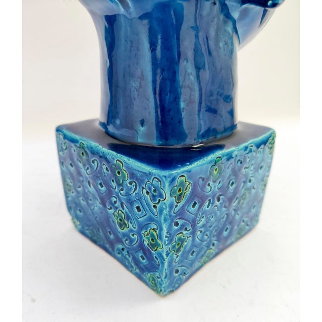 Goddess Kwan Yin Sculpture in Ceramic by Aldo Londi for Bitossi, 1970s For Sale - Image 10 of 13