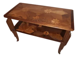 Art Nouveau Coffee Table by Gallé, 1890s