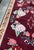 Handmade vintage Bessarabian kilim from Romania and burgundy and beige shades. The rug is from the middle of 20th century...