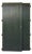 Double Leaf External PVC Door in Green with Lock For Sale