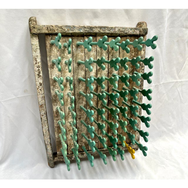 Green Mid 20th Century Vintage Industrial Mickey Mouse Balloon Mold Wall Art For Sale - Image 8 of 13