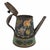 This large Pennsylvania German tinware coffee pot is a beautiful example of American folk art, showcasing primitive...
