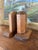 1980s Vintage Handcrafted Bookends With Faceted Beveled Design, Possibly 1980s American Studio Craft For Sale - Image 5 of 11