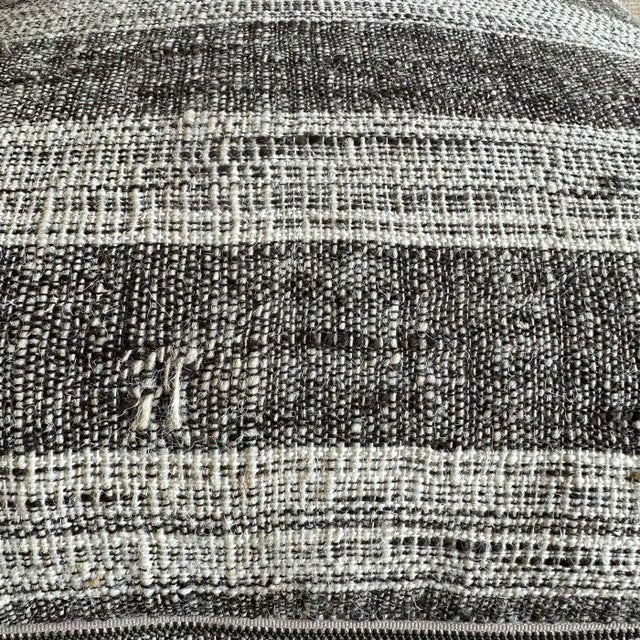 Made by bloom home inc these beautiful vintage textile photos are made from vintage wool, with down feather insert. Feel:...