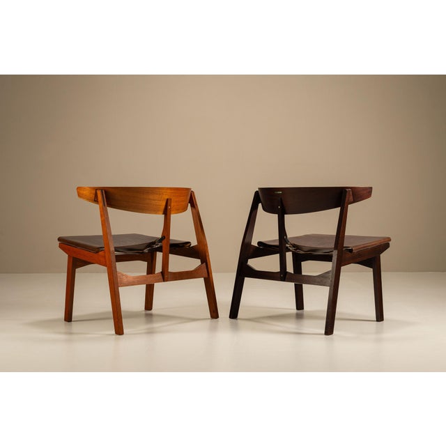 1960s Mod. 8102 Lounge Chairs by Giuseppe Zammerini for MIM Roma, Italy, 1960s, Set of 2 For Sale - Image 5 of 18