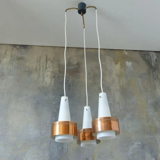 Scandinavian Ceiling Lamp, 1950s For Sale - Image 17 of 18