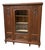 Antique Art Nouveau Walnut Bookcase, 1910 For Sale
