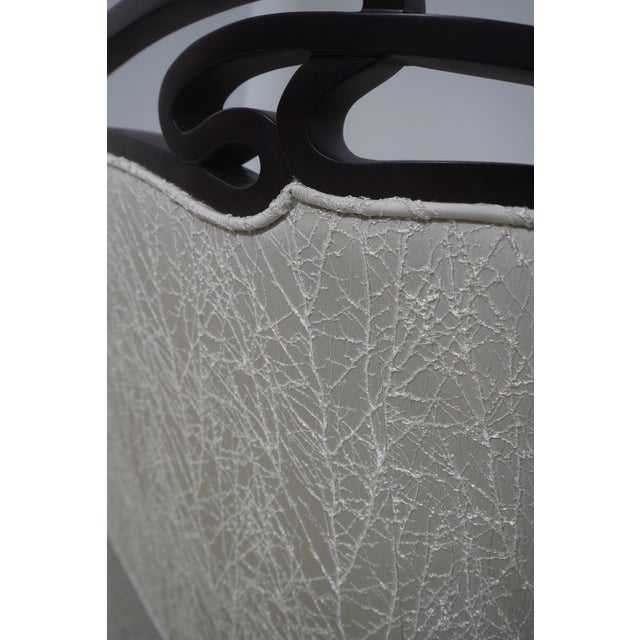 Christopher Guy Swirl Chaise Lounge Sofa For Sale - Image 14 of 18