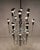 Silver Mid-Century Modern Chrome Sputnik Chandelier by Gaetano Sciolari, Italy, 1970s For Sale - Image 8 of 18