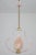 1950s Mid Century Modern Pink Leaf Murano Glass Chandelier by Barovier E Toso For Sale - Image 12 of 16