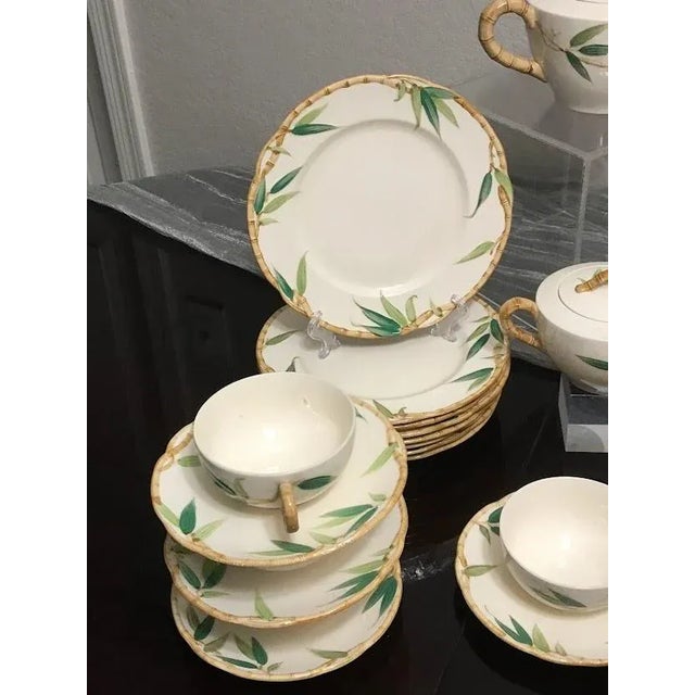 Elevate your next gathering with the ultimate mid-century tropical tablescape. This spectacular, scarce 42-piece...