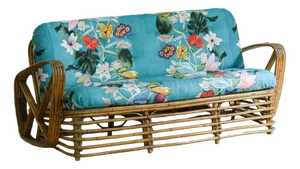 Mid-Century Bamboo Sofa, 1970s