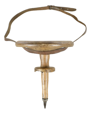 Rustic Wooden Milking Stool