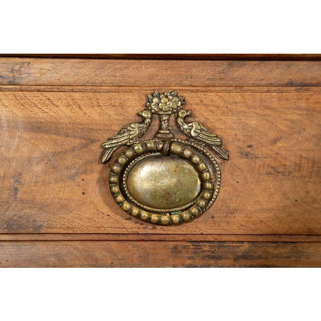 Large 18th Century French Fruitwood Commode, 1760s For Sale - Image 10 of 17