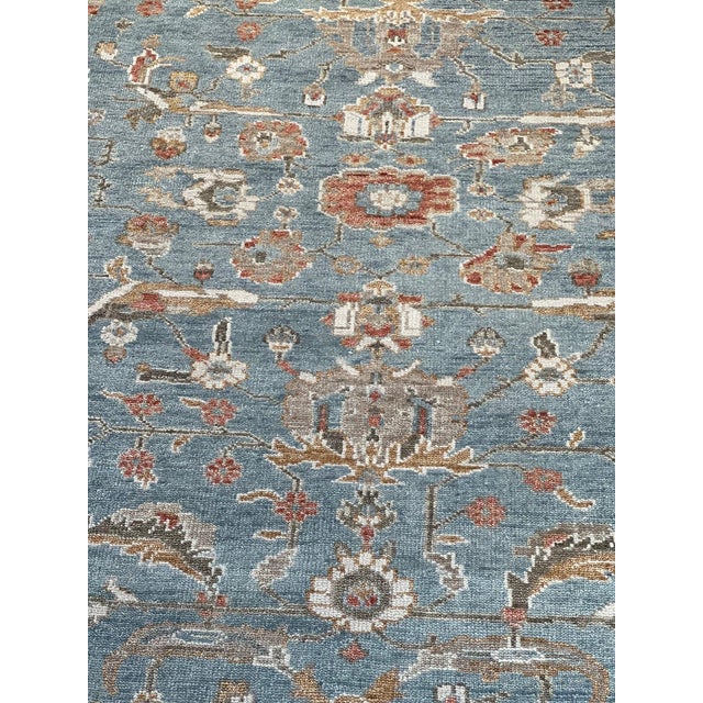 Classic Mahal Design Rug For Sale - Image 4 of 12