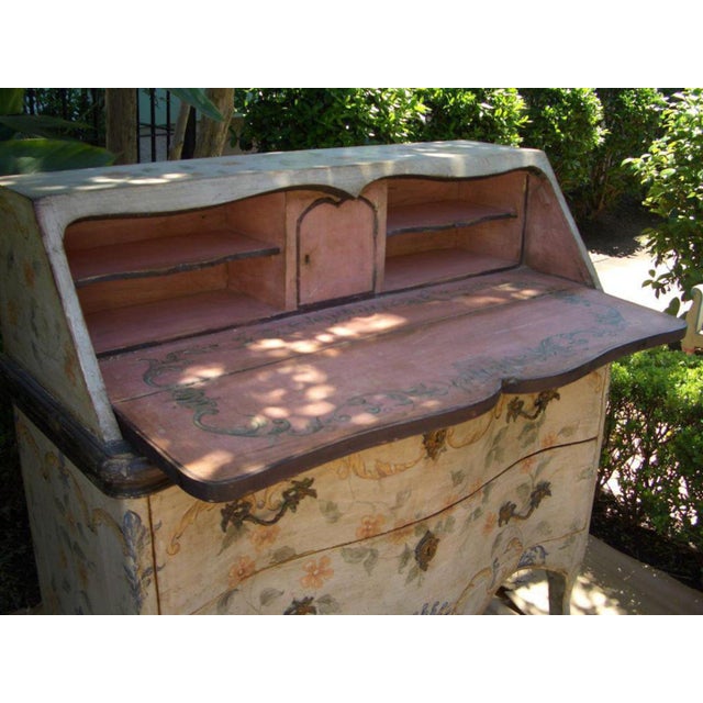 Rivoli Style Slant Top Desk For Sale - Image 4 of 4