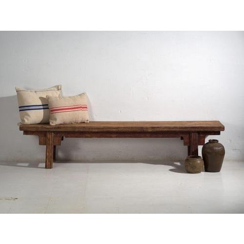 Antique Chinese Kang Bench For Sale - Image 10 of 11