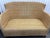 1970s Chic Vintage Wicker Settee For Sale - Image 5 of 6
