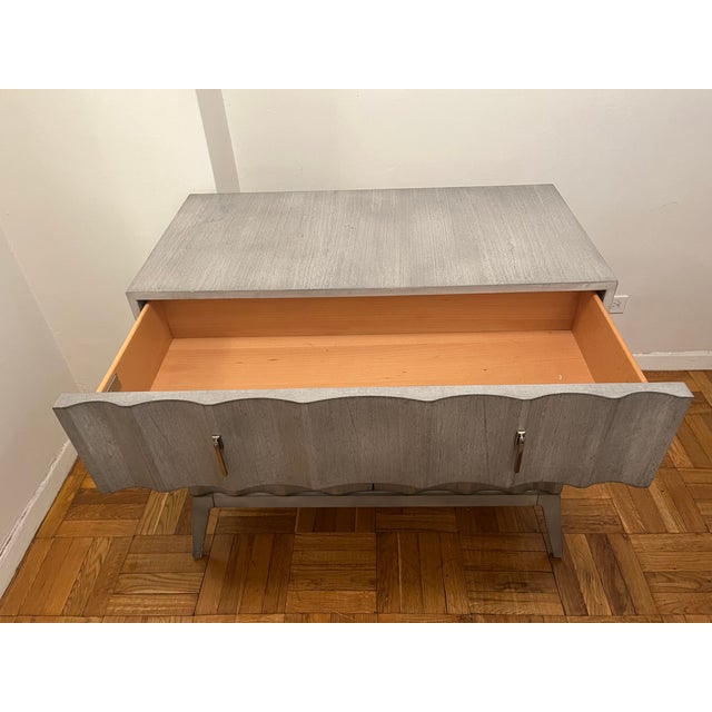 Transitional Vanguard Hall Chest Grey For Sale - Image 3 of 10