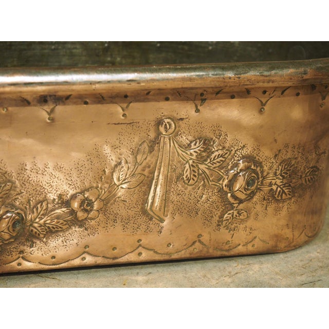 Metal Large 19th Century French Copper Fish Poacher Poissonnière by L. Tendrerie Paris For Sale - Image 7 of 18