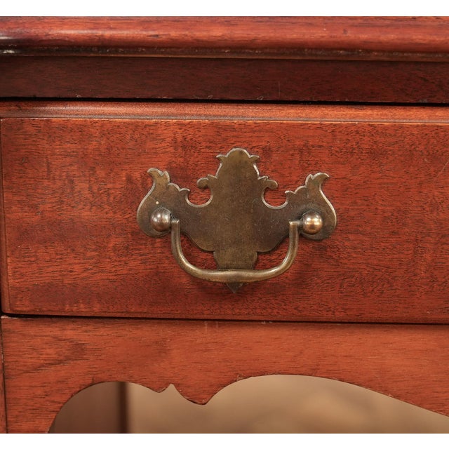 Chippendale Vintage Chippendale Style Kindel Desk For Sale - Image 3 of 12