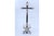 Christian Crucifix in Rosewood with Jesus in Silver on Feet, in Very Good conditions. Designed from 2000 This piece has an...