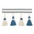 Sample - Schumacher Merida Tassel Fringe in Marine For Sale