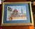Painting focuses on cathedral di Santa del Maria. You can see famous terracotta- tiled dome (II Duomo) and Giotto’s...