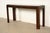 Maitland - Smith Maitland Smith Regency Leather Wrapped Console Table For Sale - Image 4 of 11