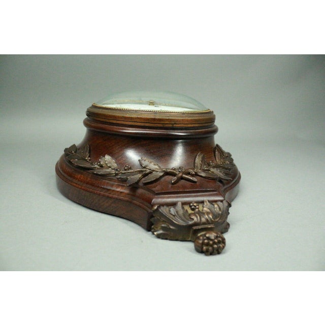 Antique French Louis XVI Style Wall Clock For Sale - Image 6 of 10