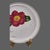 Villeroy & Boch Collectable Villeroy & Boch Magenta Pink Camelia Wall Plate 1996 For Sale - Image 4 of 7