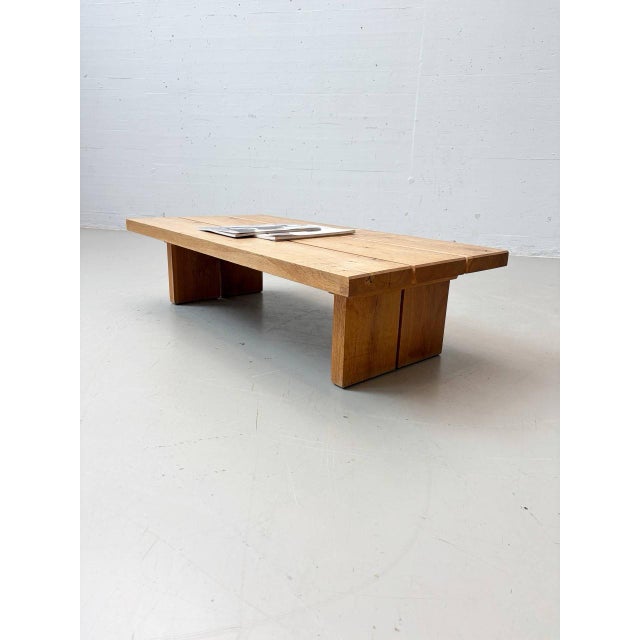 Vintage Coffee Table in Wood, 1970s For Sale - Image 10 of 18