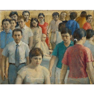 Aurelio Bulzatti, Charity, 2013, Oil on Canvas, Framed For Sale
