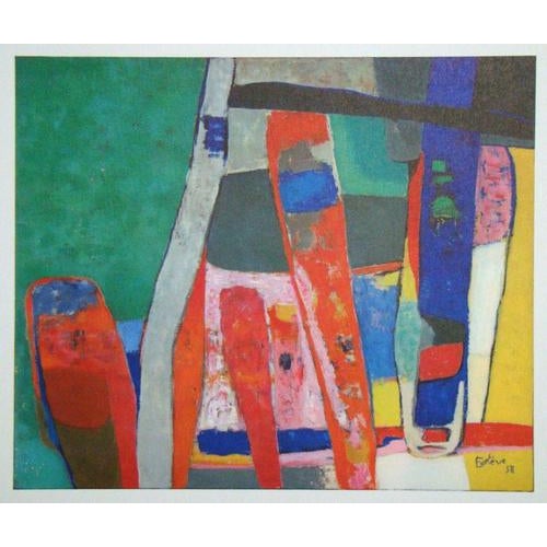 After Maurice Esteve, L'Aumance, 1961, Offset Lithograph For Sale - Image 10 of 12