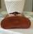 Vintage English Cognac Leather & Glass Hip Flask With Dinking Cup For Sale - Image 10 of 11