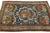Ivory 19th Century Antique Malayer Rug With Floral Medallion in Indigo, Terracotta & Sage For Sale - Image 8 of 8