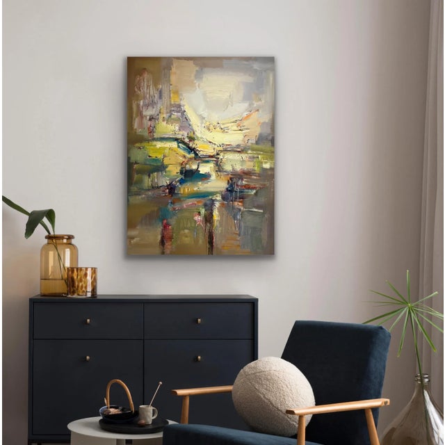 Contemporary Abstract Original Oil Painting For Sale - Image 12 of 12
