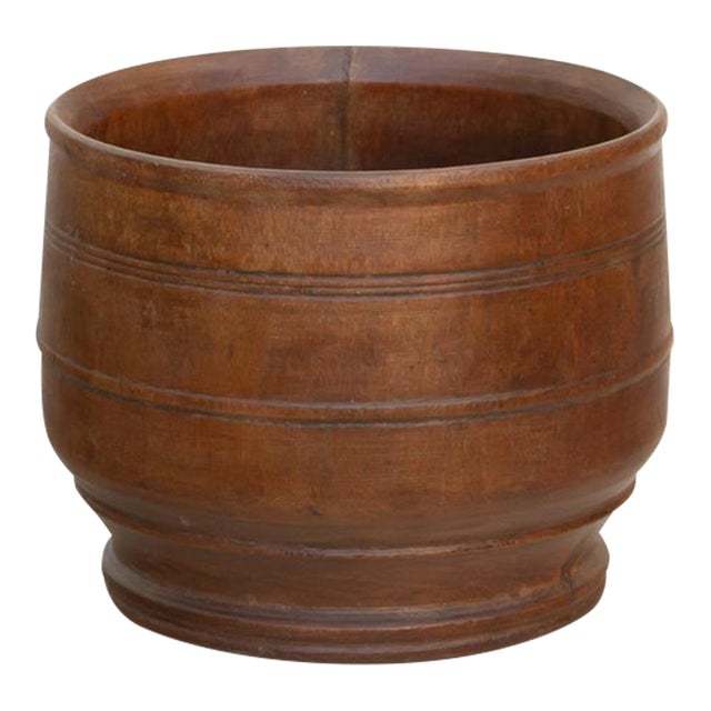 Antique Round Shape Colonial Kitchen Bowl For Sale