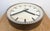 Gray Large Industrial Grey Wall Clock from Pragotron, 1960s For Sale - Image 8 of 16