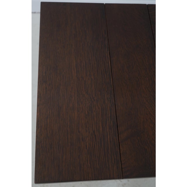 Stickley Small Mission Oak Dropleaf Occasional Table For Sale - Image 12 of 18