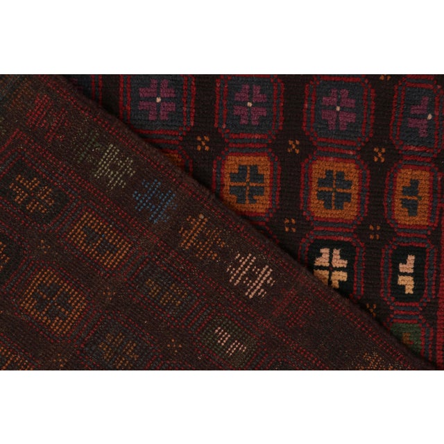 Textile Rug & Kilim’s Baluch Tribal Rug With Colorful Geometric Patterns For Sale - Image 7 of 7